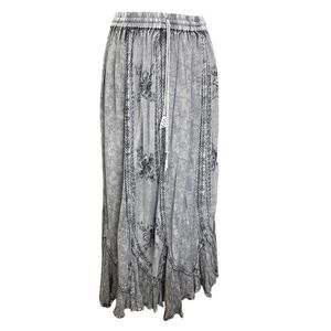 Vintage Boho Fairy Core Whimsigoth Grunge Embroidred Flare Hippie Maxi Skirt